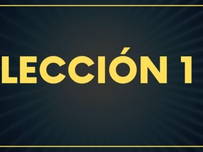 EJERCICIOS DE LA LECCION 1